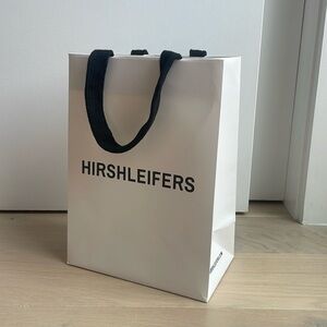 HIRSHLEIFERS EMPTY SHOPPING BAG